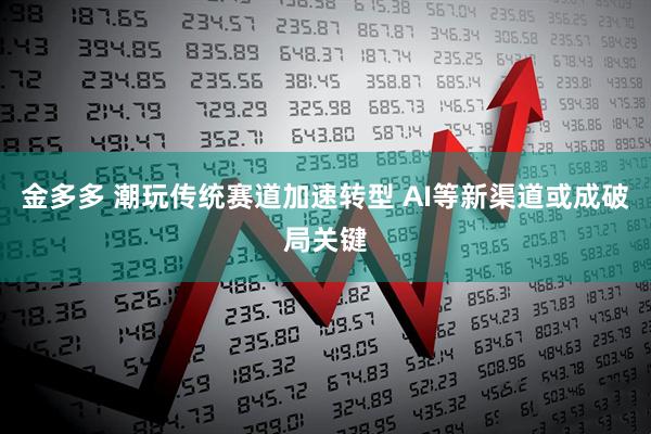 金多多 潮玩传统赛道加速转型 AI等新渠道或成破局关键